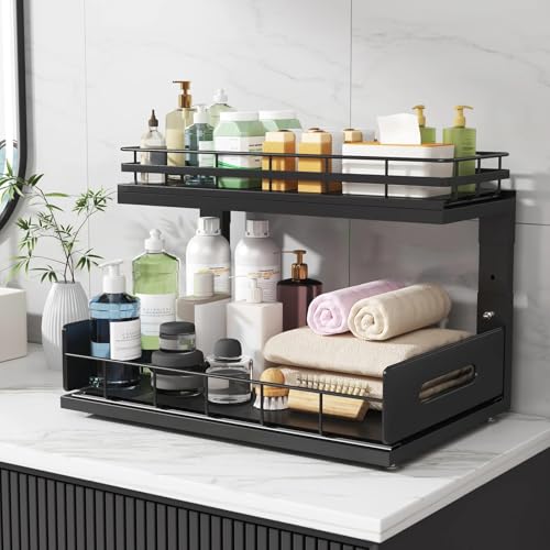 Under Sink Organizer Upgrade To Professional Rails