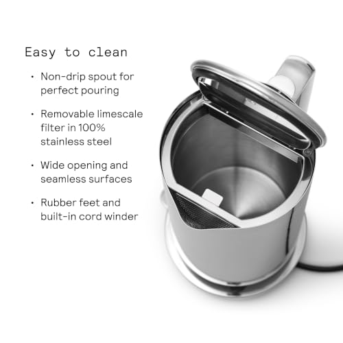 Kettle Electric Stainless Steel Tea Kettle 1.2L