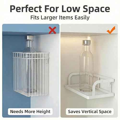 2 Pack 16.5" Extra Long Slim Hollowout Shower Caddy (2 Count)