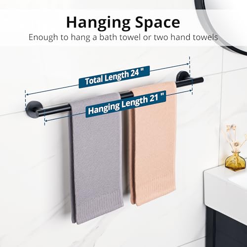 Towel Racks for Bathroom 24 Inch