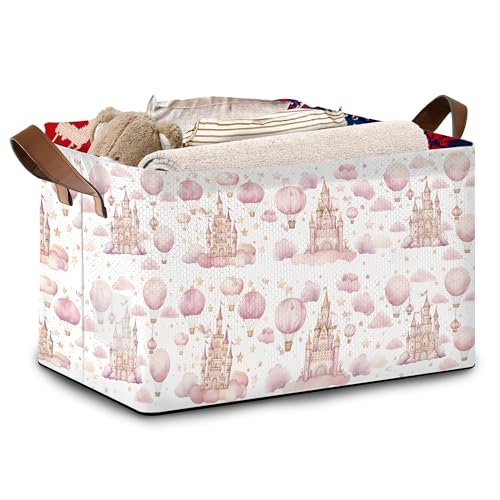 Desert Bloom Storage Basket Large 17x11.5x10.5 Inche