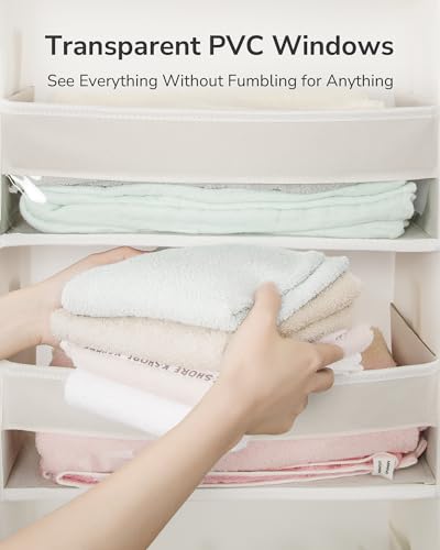 Over The Door Organizer with 6 Large Pockets 12 Side Pockets