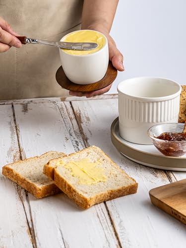 Butter Crock with Lid for Countertop