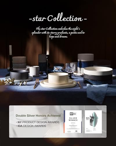Star Stoneware Dinnerware Sets (12 Count)