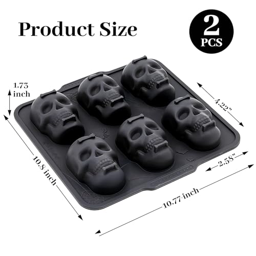 Skull Baking Pan (2 Count)
