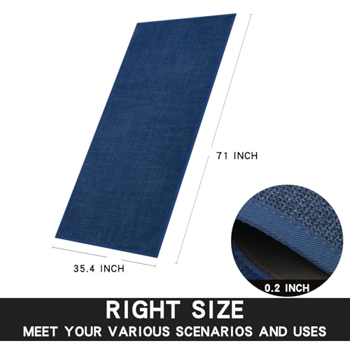 Kitchen Mat Cushioned Non Slip Rugs for Kitchen Floor (17.5 Sq Ft)