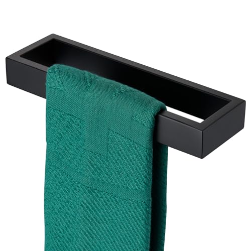Towel Ring Matte Black Hand Towel Bar Holder 9