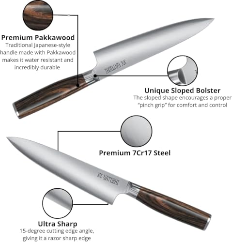 Yatoshi Kitchen Knife Set (7 Count)