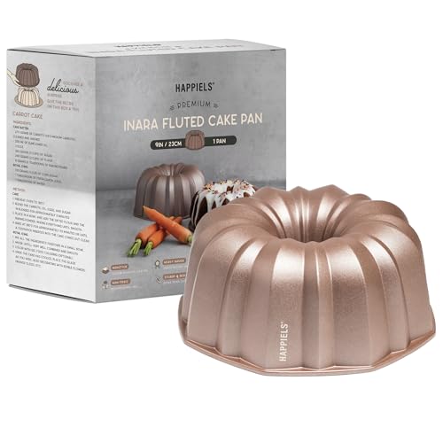 Inara 10 Cup Fluted Cake Pan Nonstick