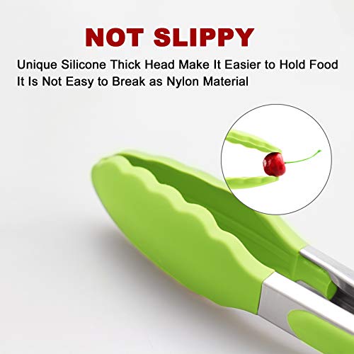 2 Pack Silicone Kitchen Tongs (2 Count)