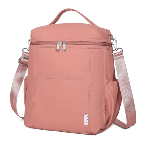 NOL Insulated Lunch Bags for Women Cooler Bag Lightweight Nylon Waterproof Lunch Box for Work