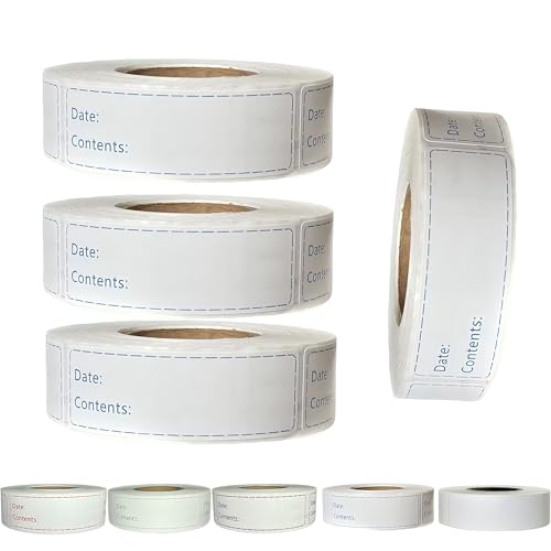 Freezer Labels 4 Rolls 2000pcs