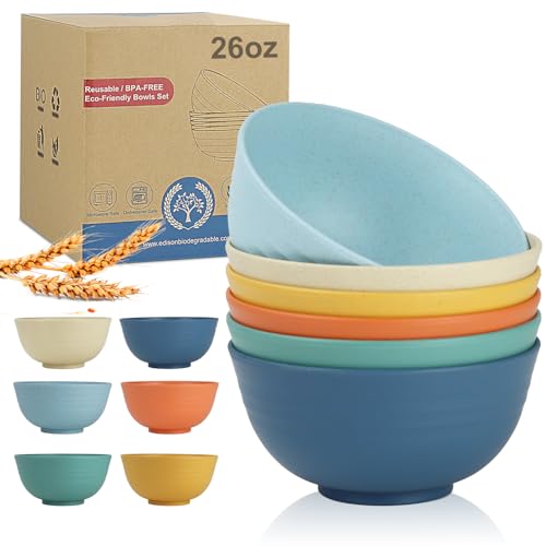 26 oz Wheat Straw Bowls