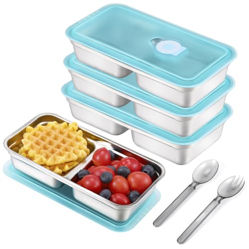 Stainless Steel Snack Containers with Lids (100 milliliter(s))