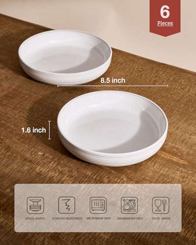 Milkyway 33 oz Pasta Bowls Set of 6 (6 Count)