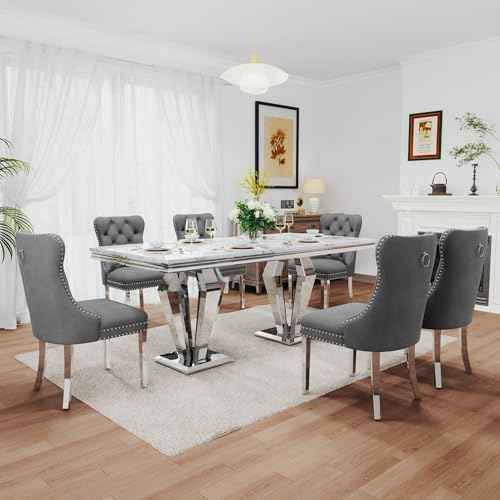 7 Piece Luxury Dining Room Set