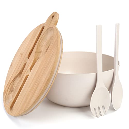 Large Salad Bowl with Lid