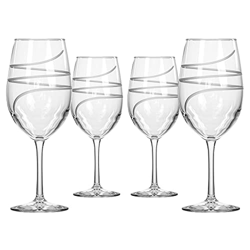 Twist All Purpose Wine Glass 18 Ounce (4 Count)