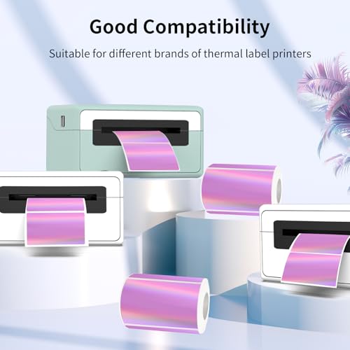 3x2 Inch Holographic Thermal Labels