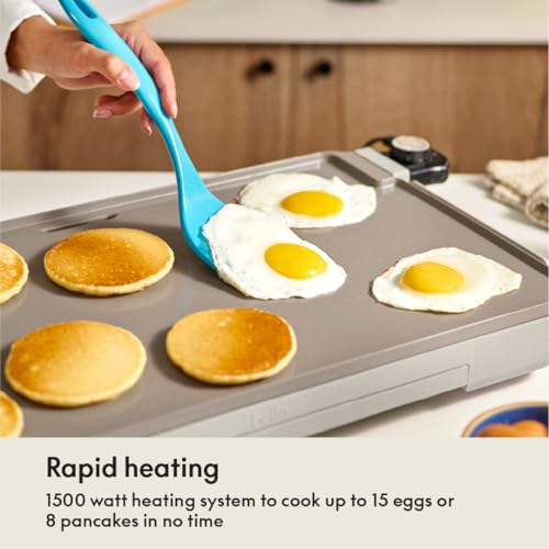 12 x 22 Electric Griddle with Warming Tray