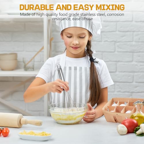 Stainless Steel Whisk Set 8" 10" + 12" Semi