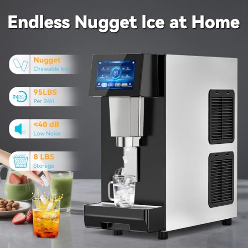 Nugget Ice Maker Machine Countertop