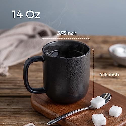 14oz Coffee Mugs Set of 6 (6 Count)