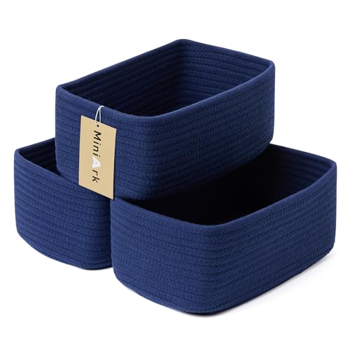 Small Storage Baskets for Organizing (3 Count)