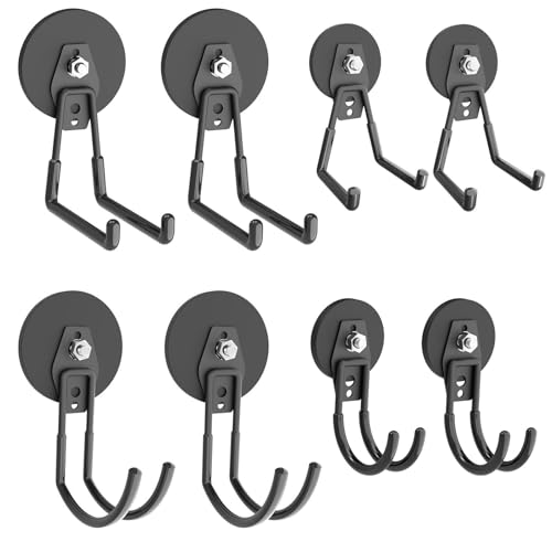 Heavy Duty Magnetic Hooks (8 Count)
