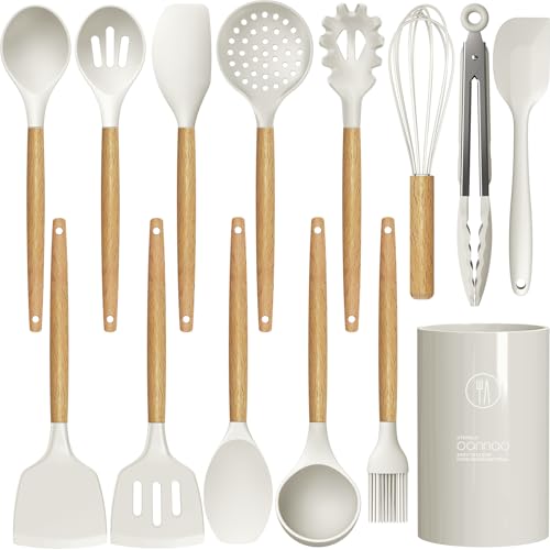 Silicone Cooking Utensils Set (14 Count)