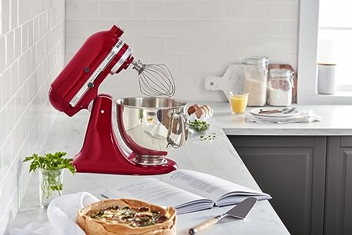 Artisan, 5-Qt Tilt Head Stand Mixer, KSM150PS, Empire Red