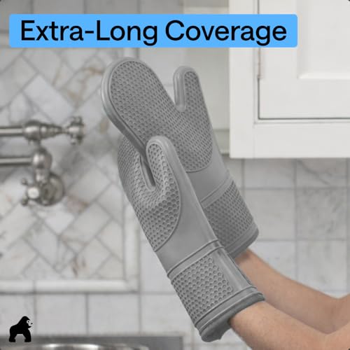 Silicone Oven Mitts (2 Count)