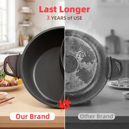 TWIN™ Dual Shabu Shabu Electric Hot Pot Fast & Even Heatup
