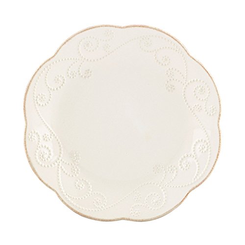 French Perle Dessert Plates (4 Count)