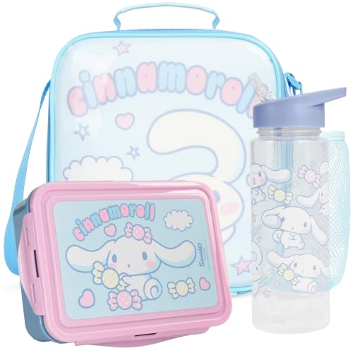 Cinnamoroll Girls Lunch Box 3Pc Set (3 Count)