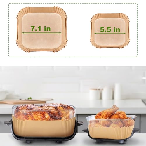 Air Fryer Liners for Ninja Crispi Air Fryer (250 Count)