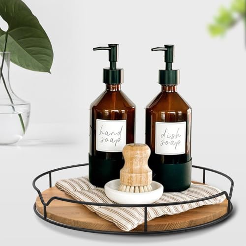 Lazy Susan Turntable Organizer for Cabinet Pantry Kitchen Countertop Computer Cupboard