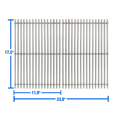 17.5" Stainless Steel 7639 Cooking Grates for Weber Spirit 300 Series