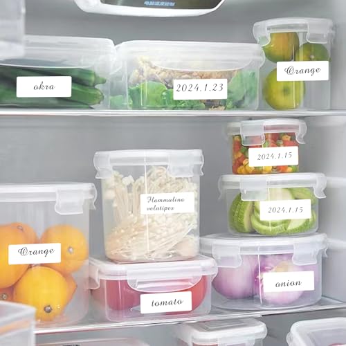 Removable Freezer Labels