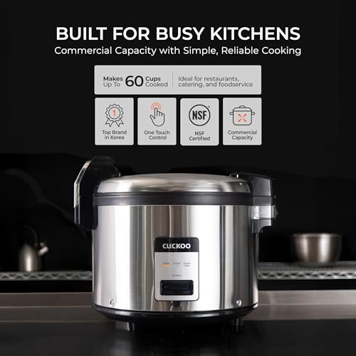 Commercial Rice Cooker and Warmer (30 Count)