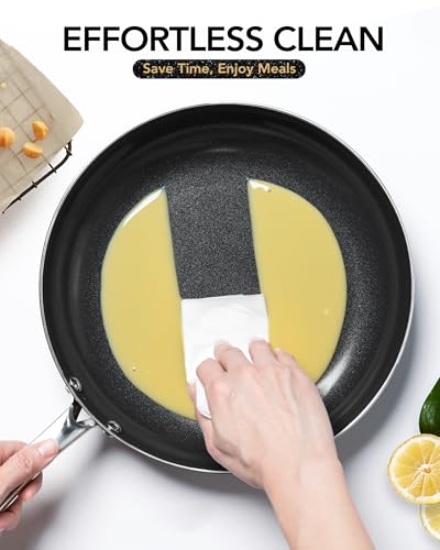 8 Inch Nonstick Frying Pan with Lid