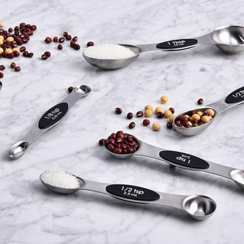 19 Pc Magnetic Measuring Cups and Spoons Set (19 Count)