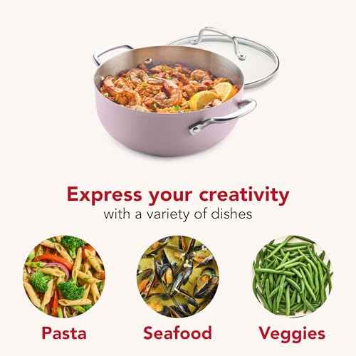 3 Ply Stainless Steel Casserole with Lid