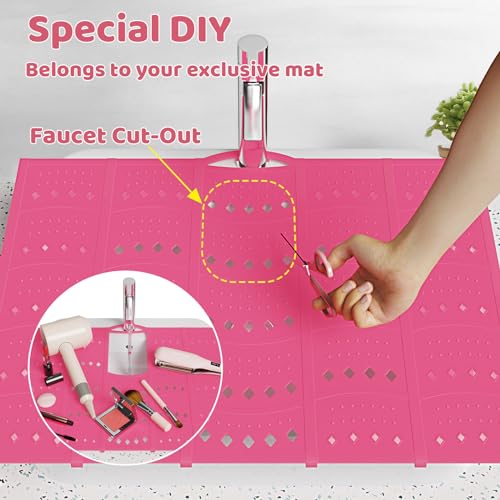Silicone Foldable Bathroom Sink Cover