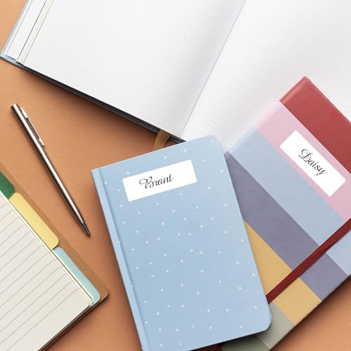 500 Blank Removable Freezer Labels Water Oil Resistant with Perforation Line for Food Containers Jars Pantry Organization