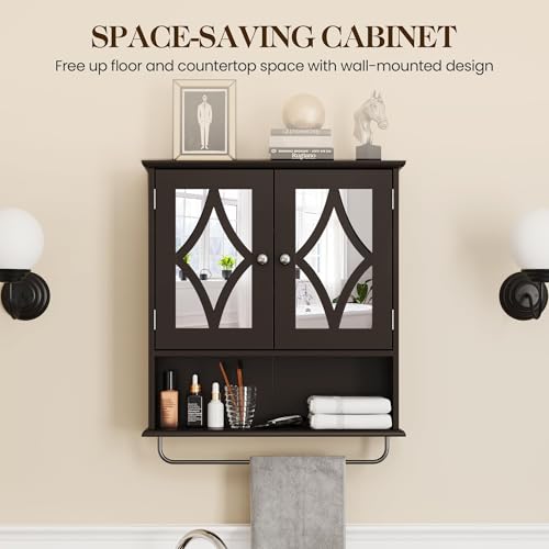 22x25 Bathroom Medicine Cabinet with Mirror