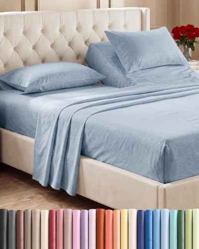 Flex Top Split Head King 4 Piece Sheet Set