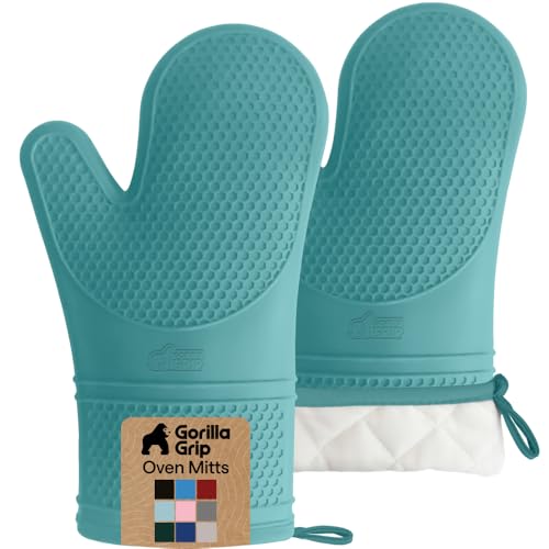 Silicone Oven Mitts (2 Count)