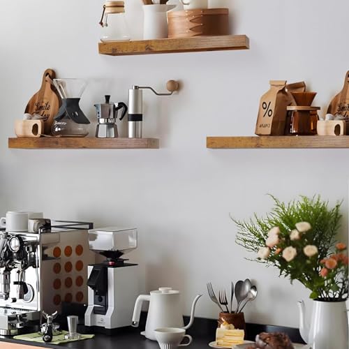 Floating Shelves for Wall Set of 3 (3 Count)