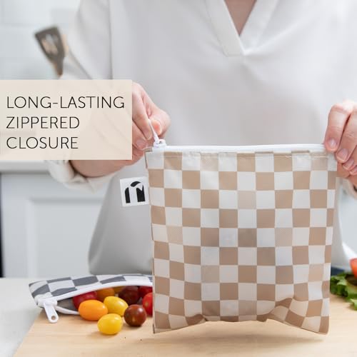 Roamio Reusable Sandwich and Snack Bags